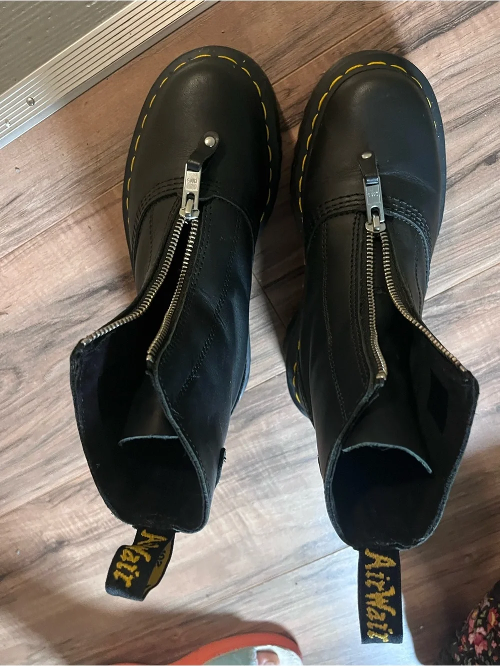 Dr. Martens black leather